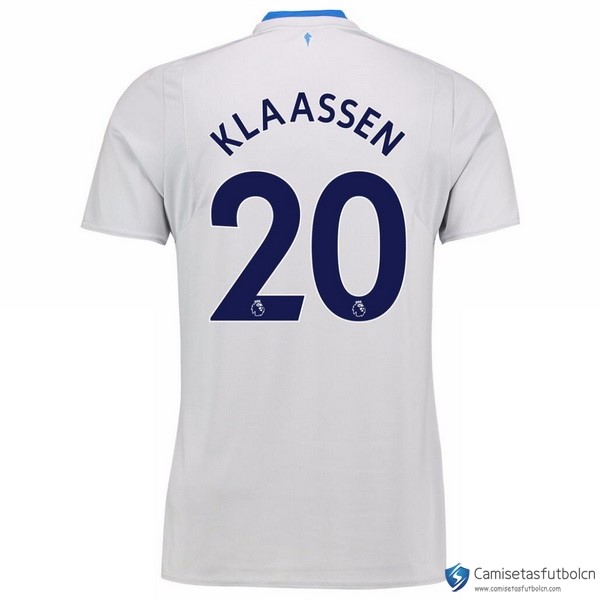 Camiseta Everton Segunda equipo Klaassen 2017-18